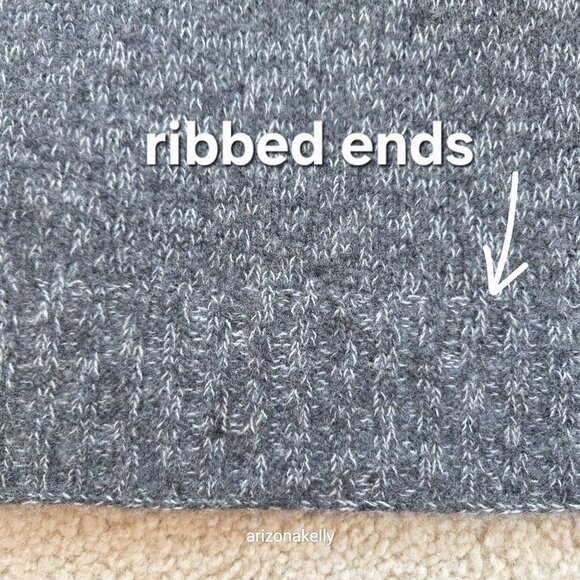 NWOT Theory Oversized Scarf in Cashmere Grey - Picture 5 of 16